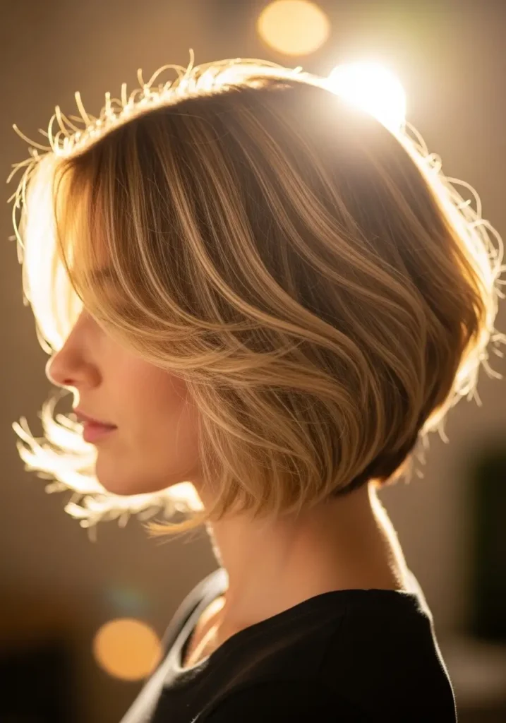 Soft Tapered Short Cut Glow