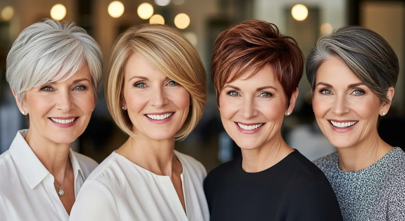 Stylish Short Hairstyles for Women Over 60