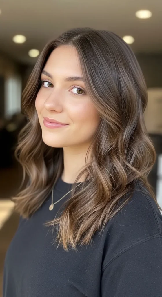 Subtle Mocha Highlights