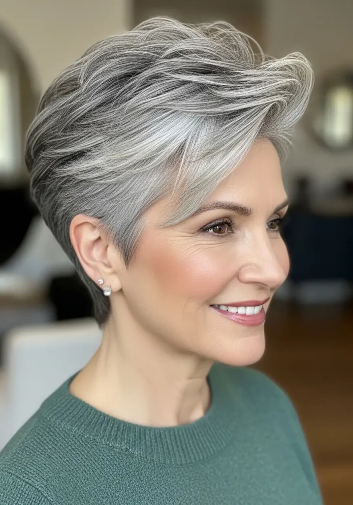 Tapered Crop with Volume