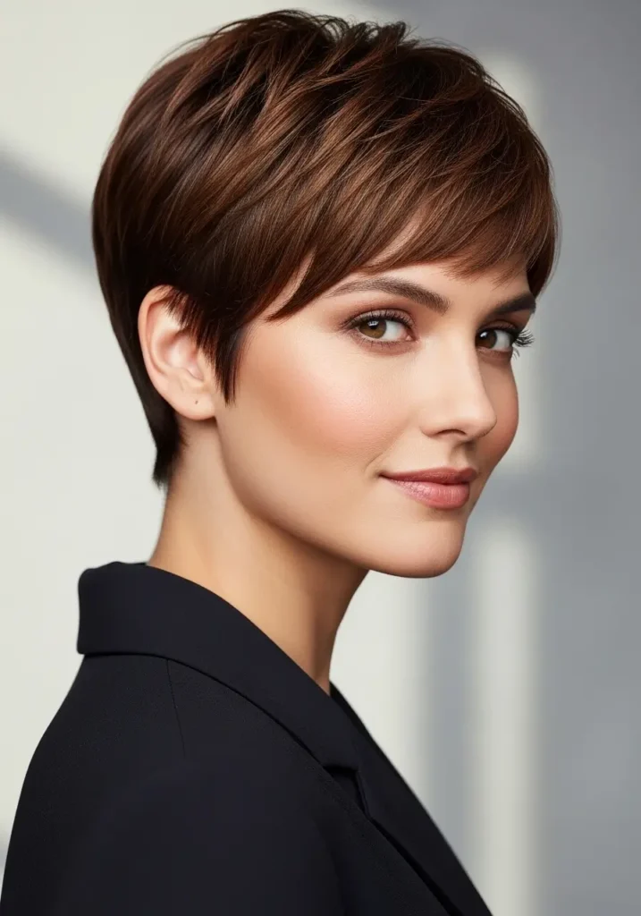 Tapered Pixie Cut