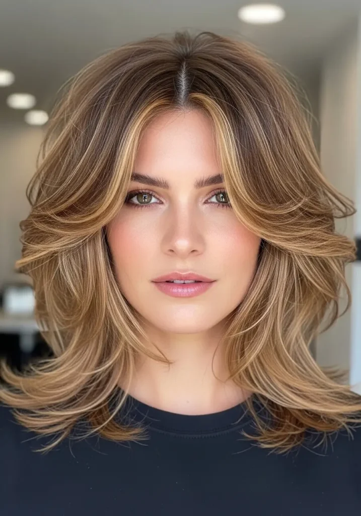 Textured Airy Face Frame