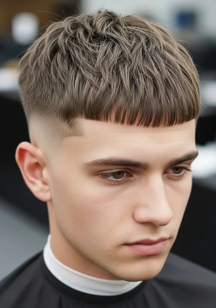 Textured Fringe French Crop