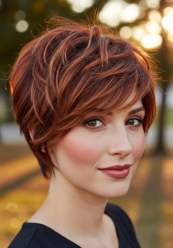 Textured Pixie Cut