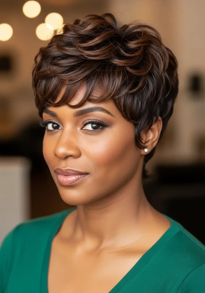 Textured Pixie with Layers