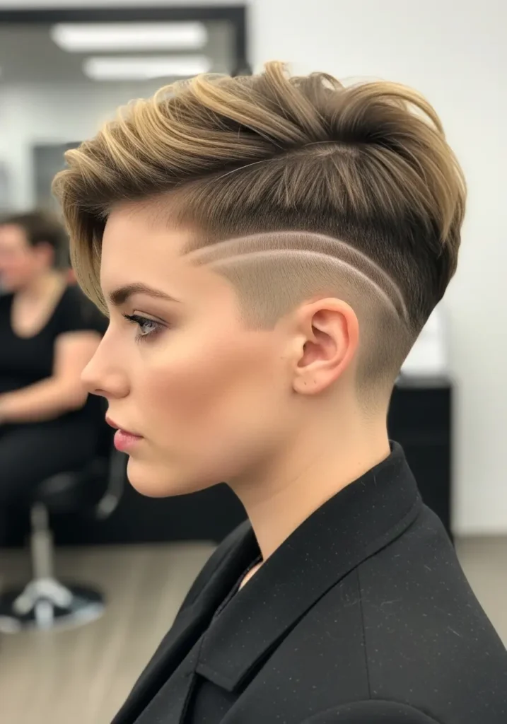 Undercut Pixie Confidence