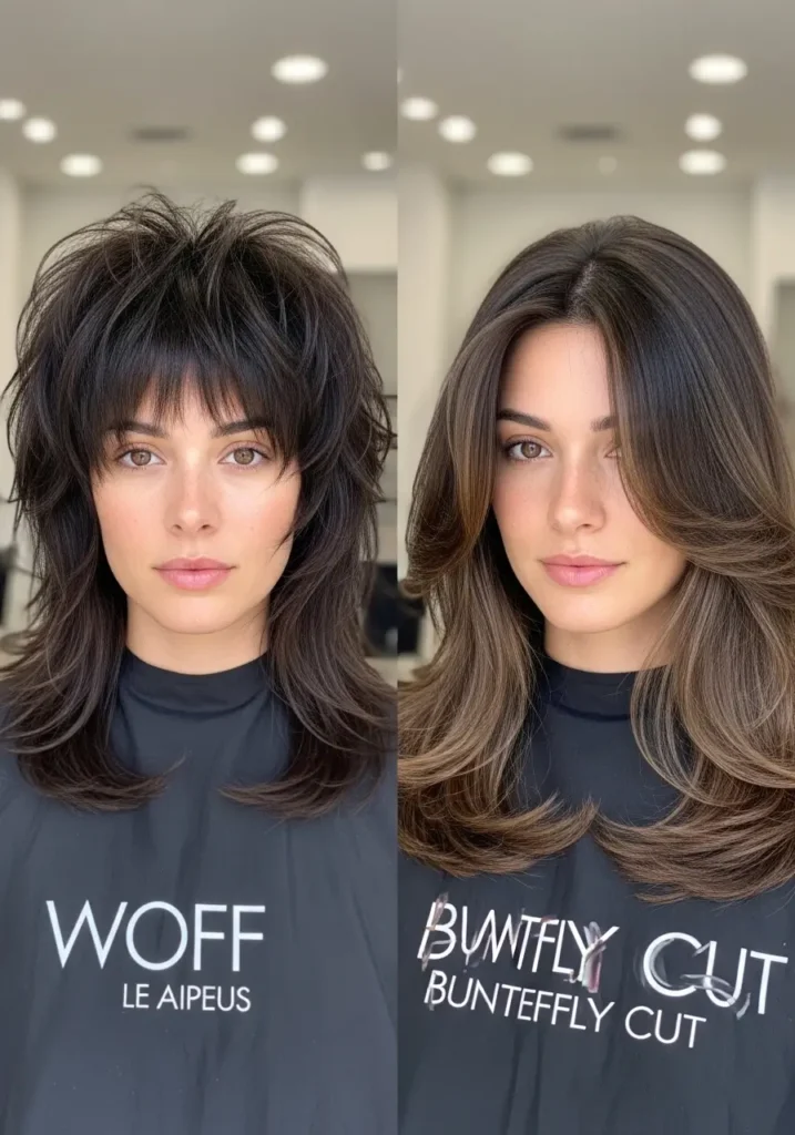 Wolf Cut vs Butterfly Cut for Fine Hair Illusion