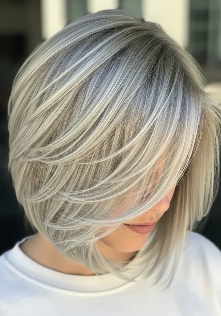 Airy Feathered Bob