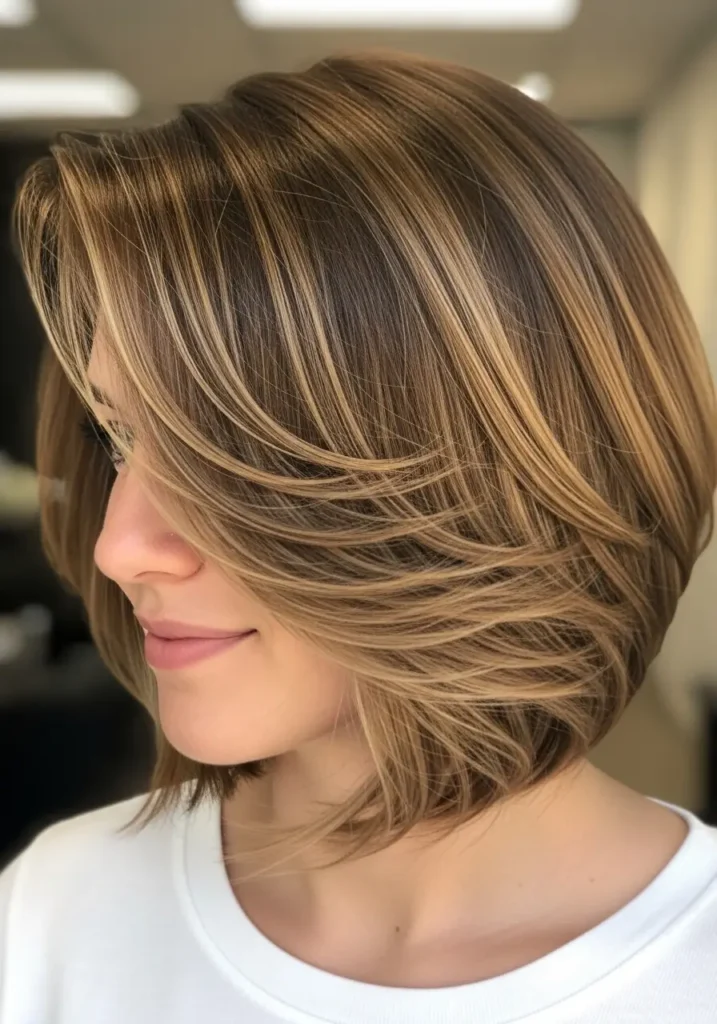 Angled Bob with Soft Movement