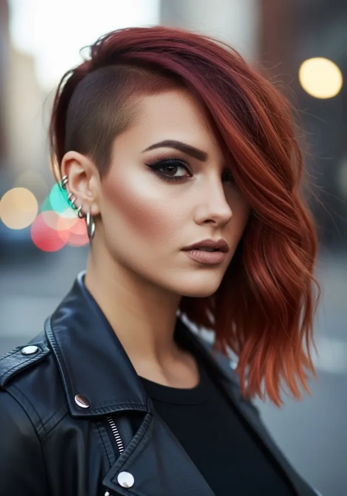 Asymmetrical Bob for Modern Edge