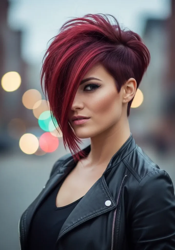 Asymmetrical Bob with Sharp Attitude