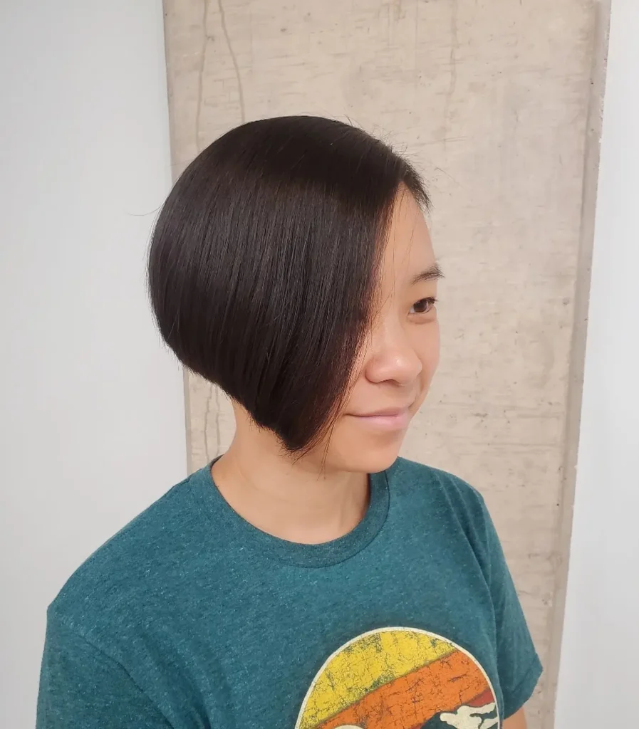 Asymmetrical Short Hair