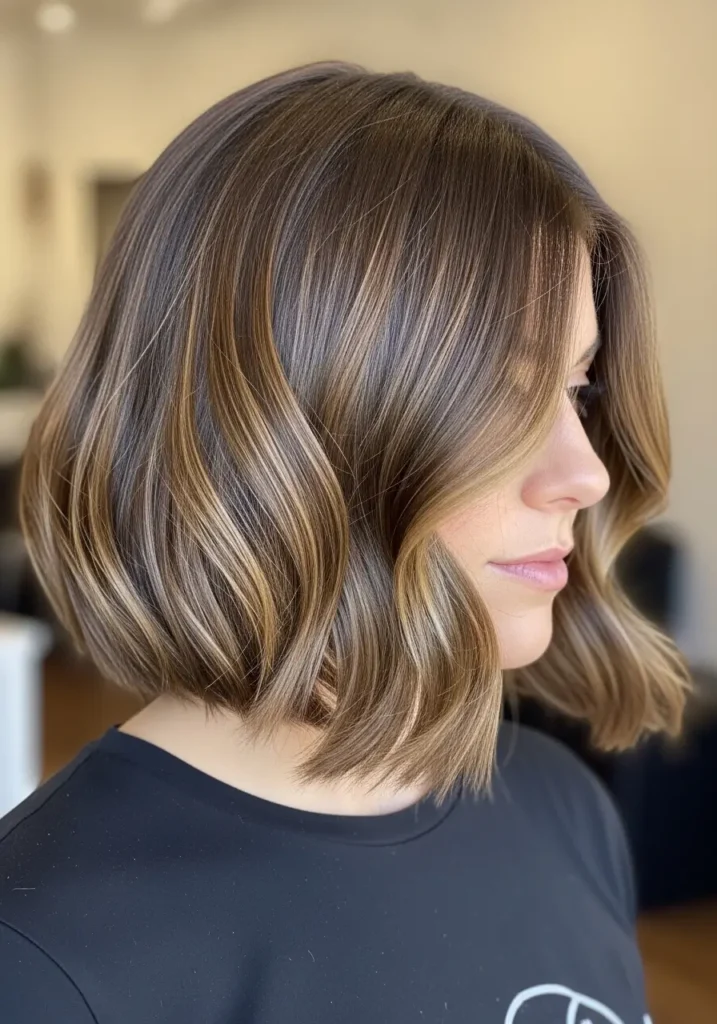 Blunt Bob with Soft Waves