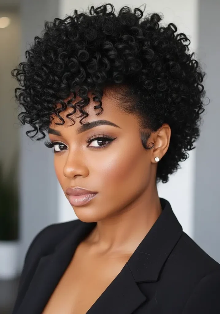 Bold Curly Crop