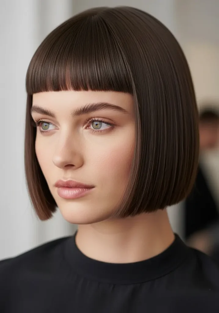 Bold Micro Bangs Cut