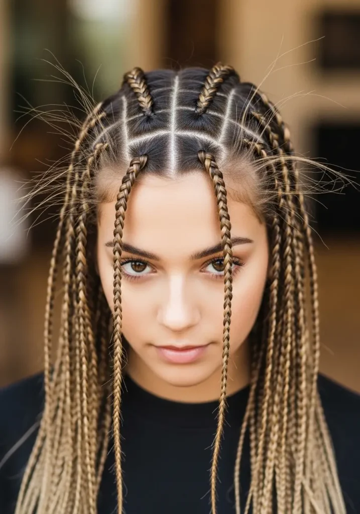 Boxer Braids with Soft Edges