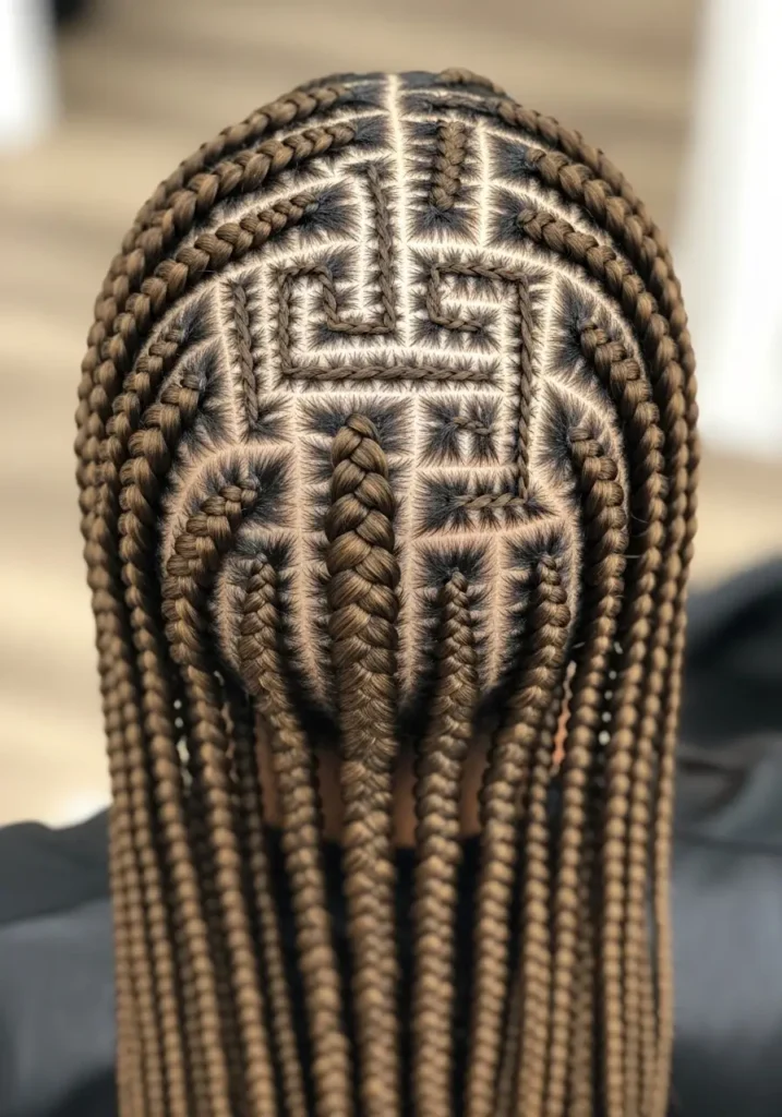 Boxy Stitch Braids