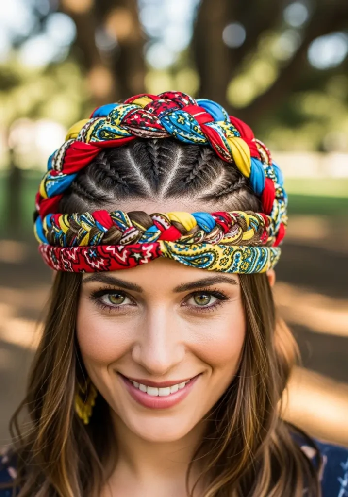 Braided Bandana Crown