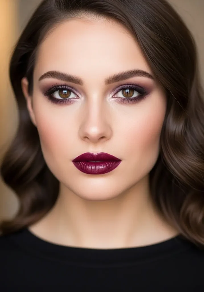 Burgundy Plum Statement Shade