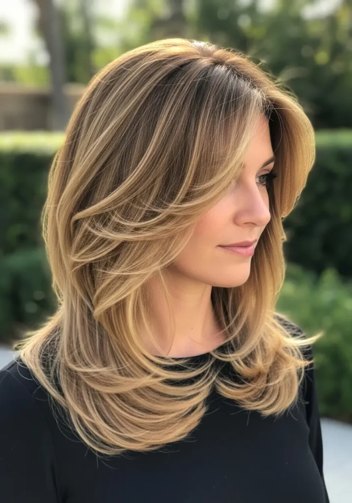 Butterfly Cut with Soft Layered Ends