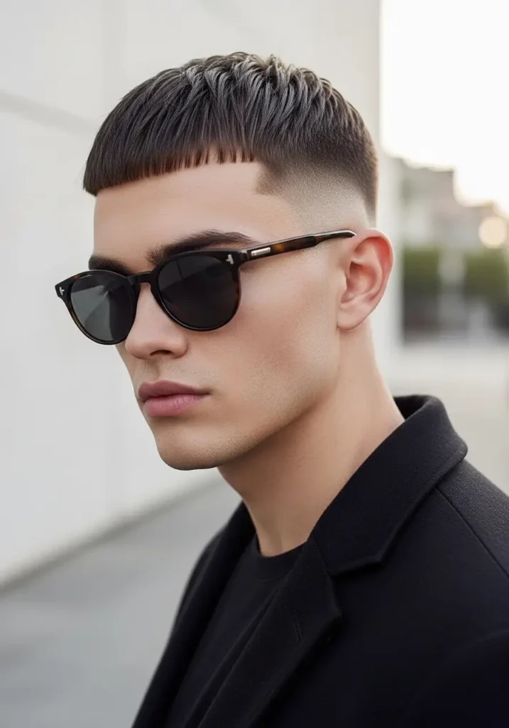 Caesar Cut Modern Version