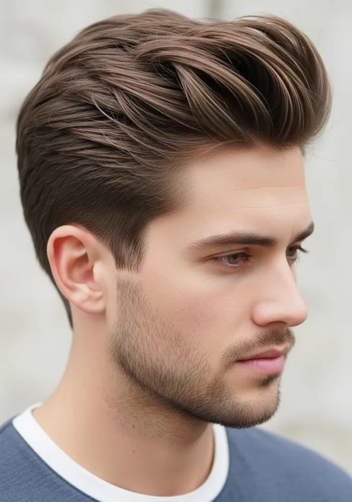 Casual Brush Up Style