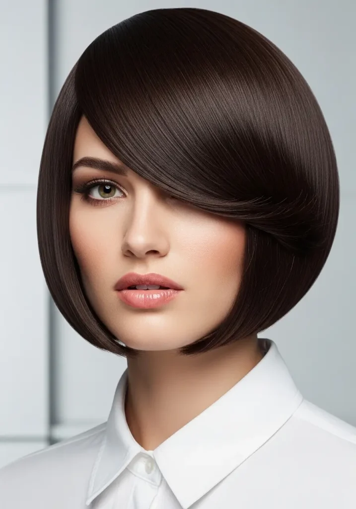 Chin-Length Power Bob