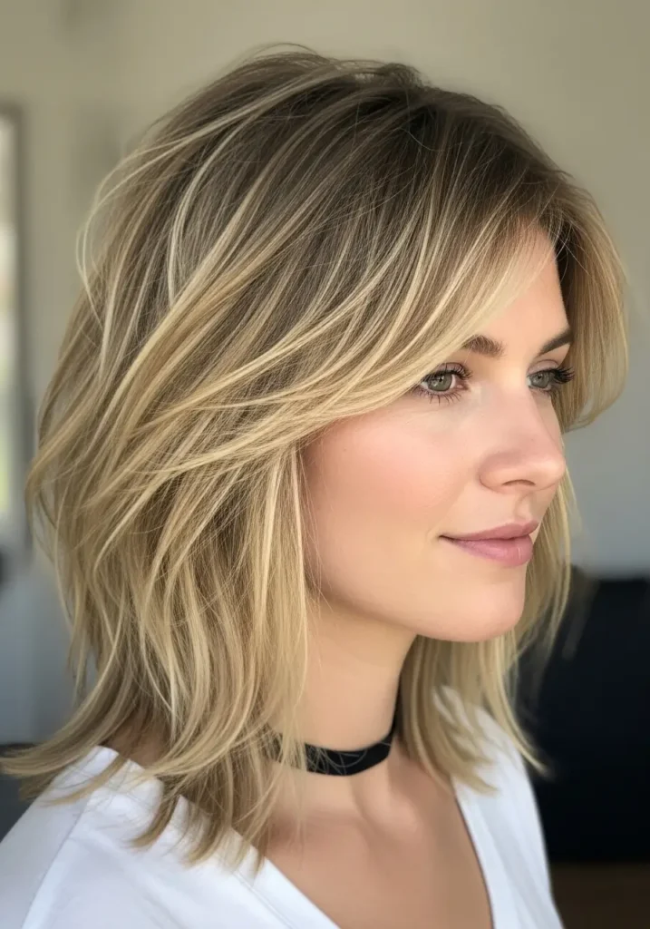 Choppy Collarbone Cut