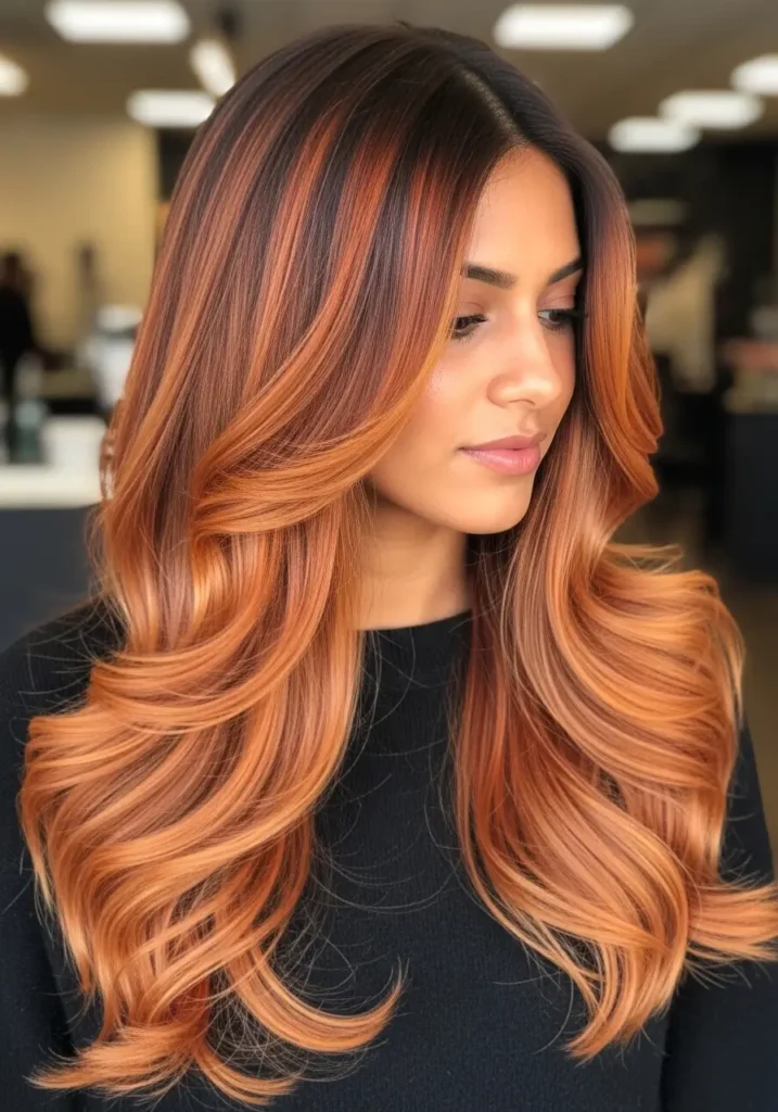 Cinnamon Spice Balayage