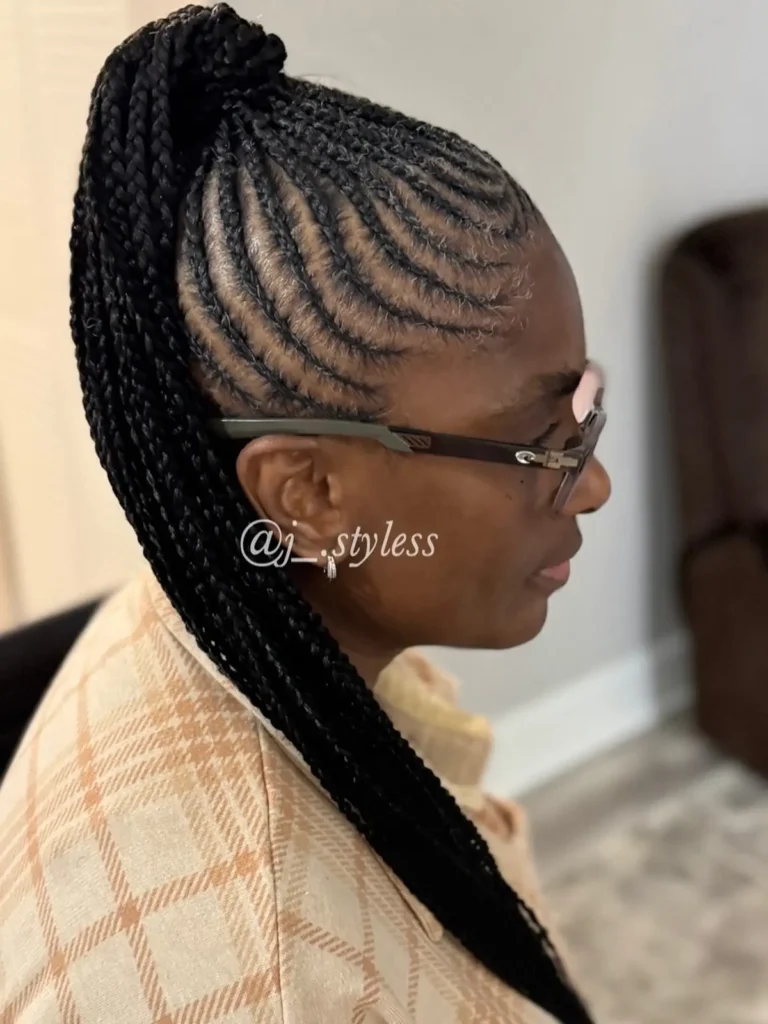 Classic Braided Ponytail