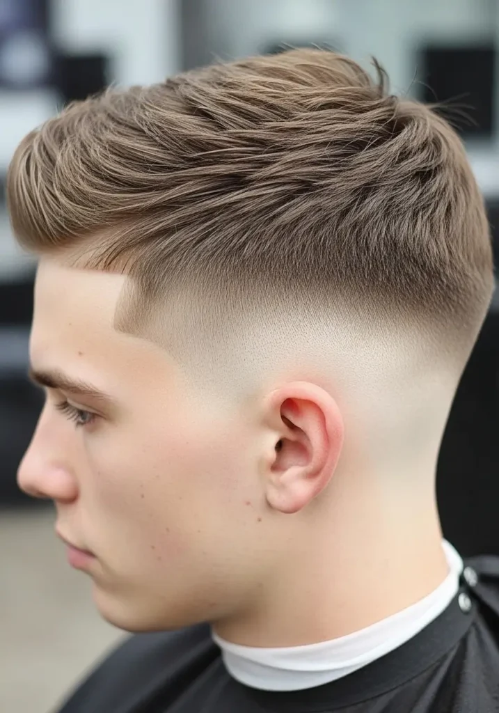 Classic Crew Cut with Modern Finish