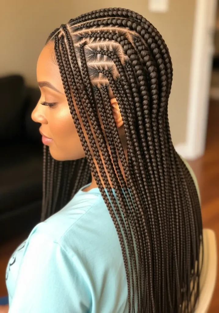 Classic Long Stitch Braids