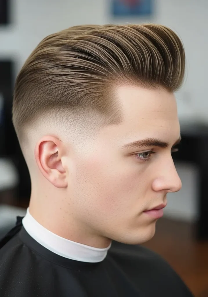 Classic Pompadour Fade