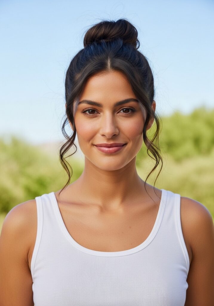 Classic Summer Top Knot