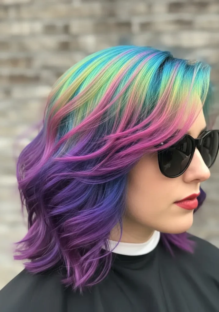 Color Splash Layered Cut