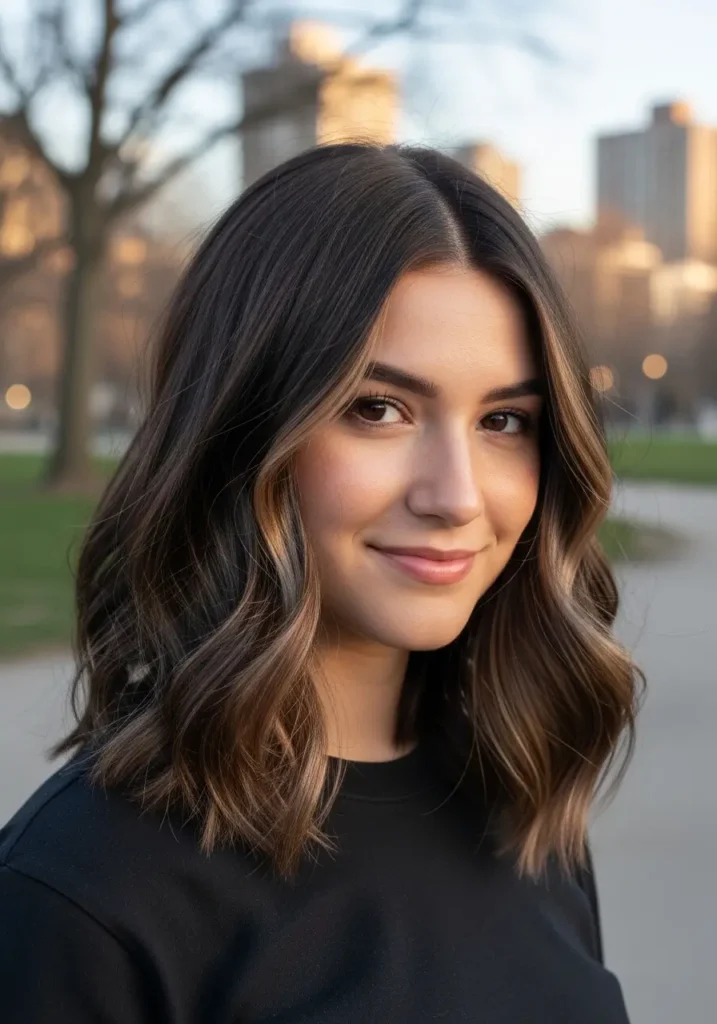 Cool Mushroom Brown Highlights