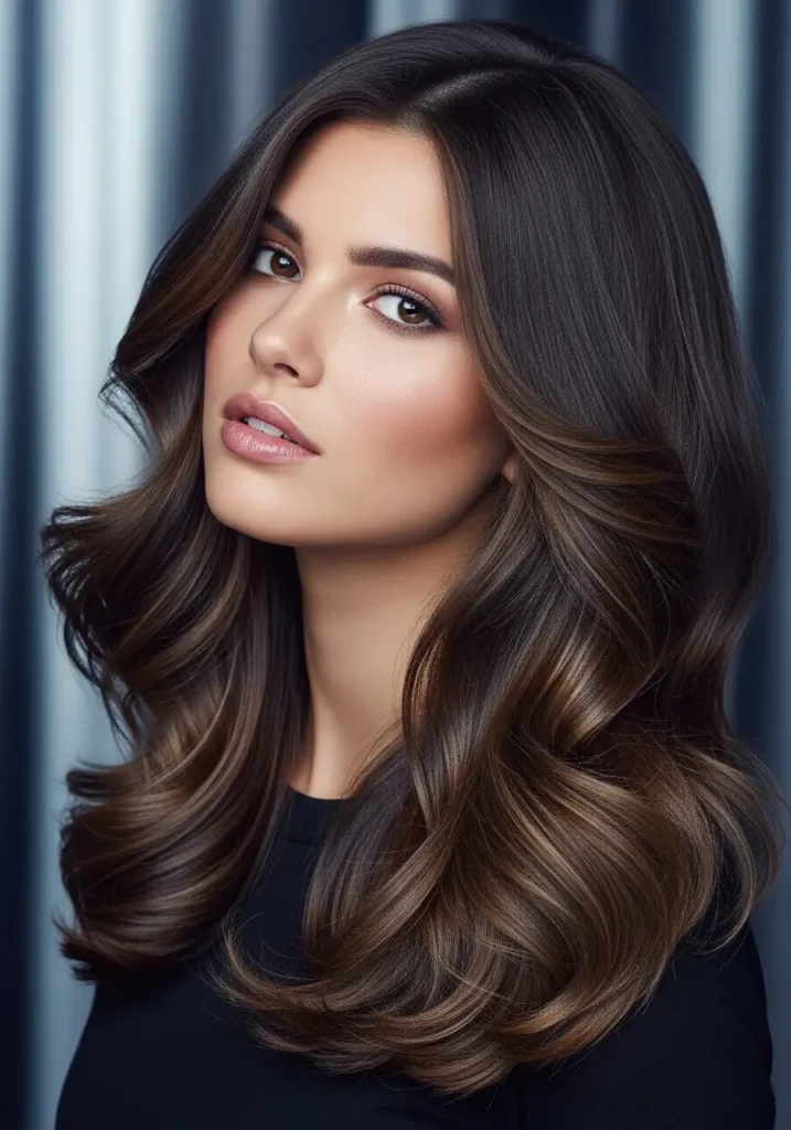 Cool-Toned Chocolate Shine