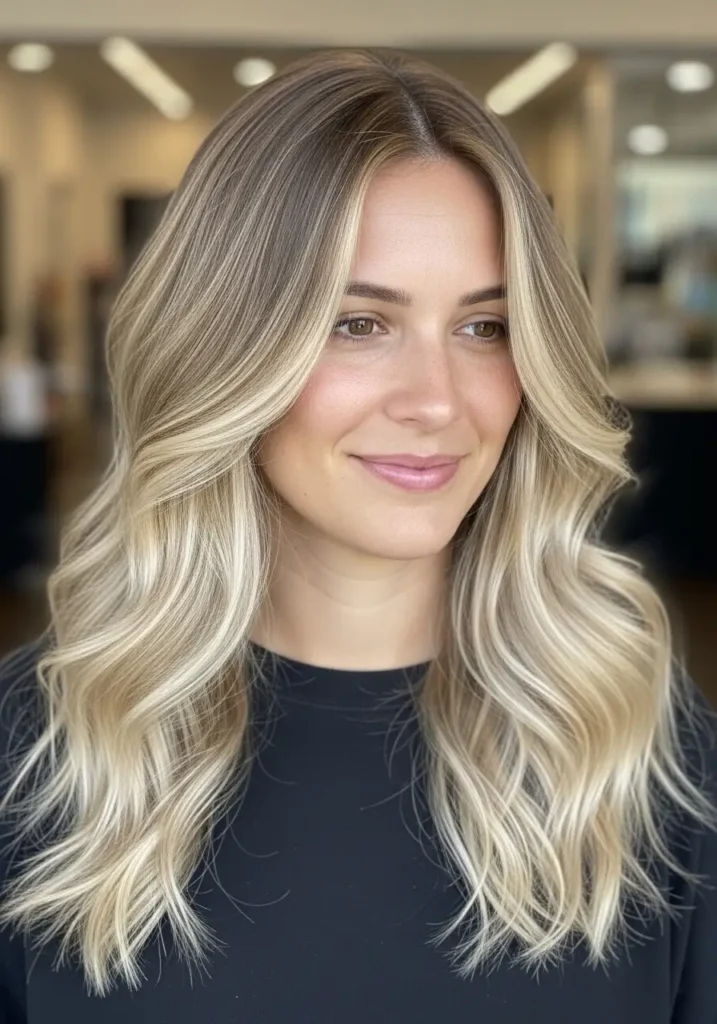 Creamy Beige Balayage