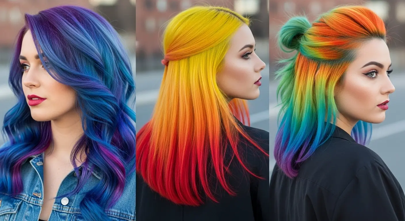 Creative Hair Color Trends Going Viral Right Now