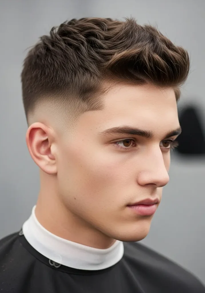 Crew Cut With Subtle Texture