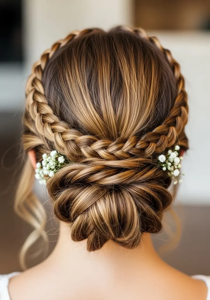 Crown Braid Updo