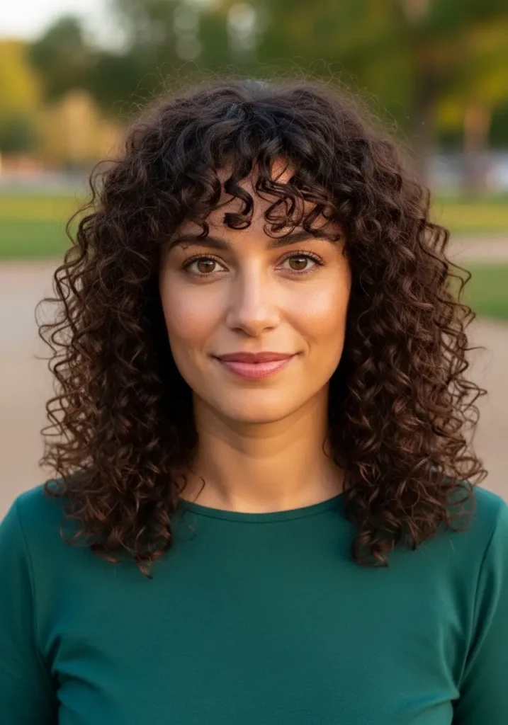 Curly Bangs