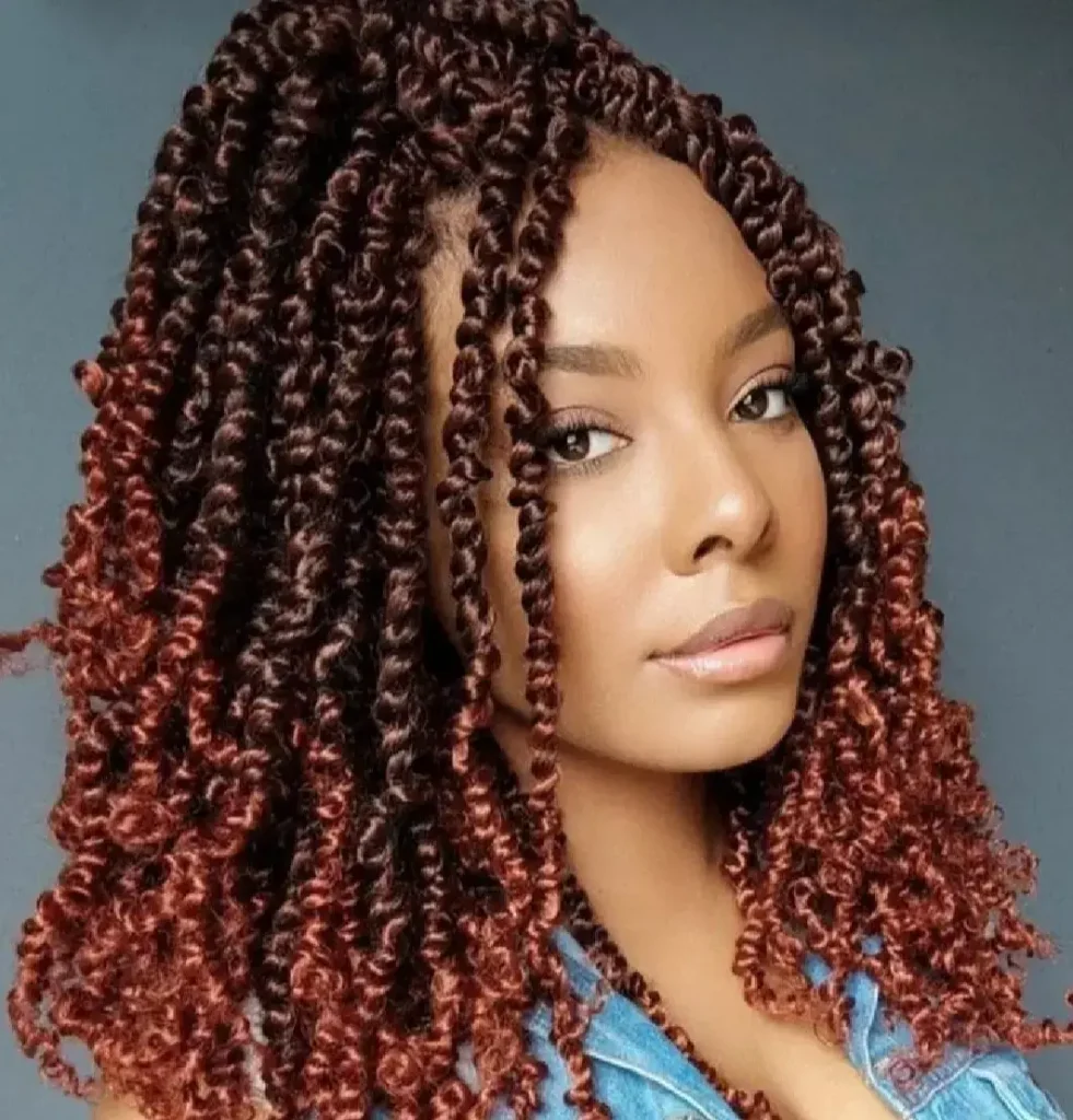 Curly Crochet Braids with Accessories