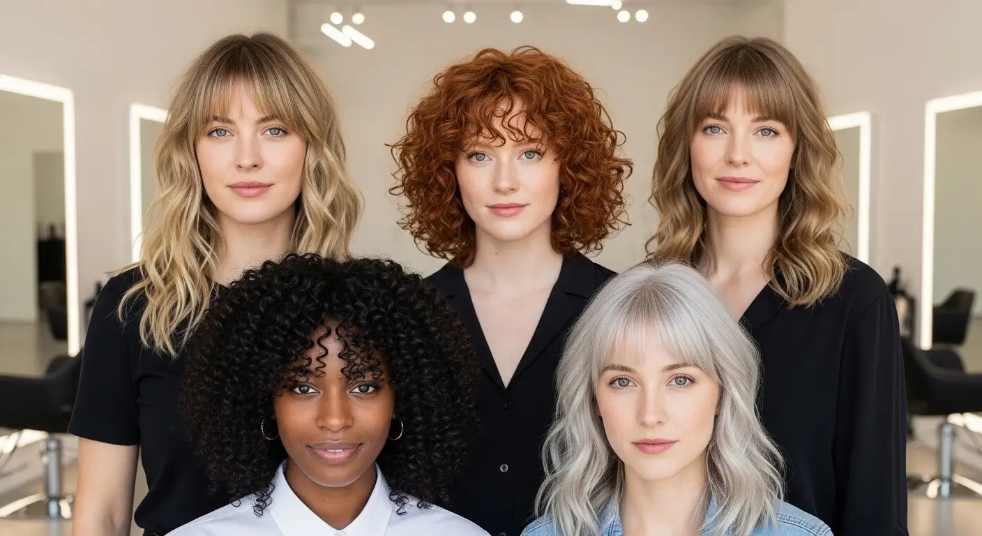 Curtain Bangs Haircut Ideas Everyone Loves Now