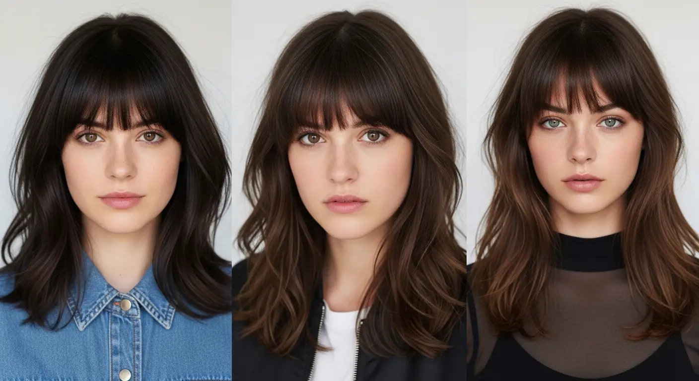 Curtain Bangs Look That Instantly Change Your Style