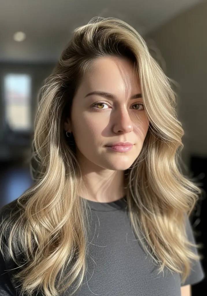 Dirty Blonde With Shadow Roots