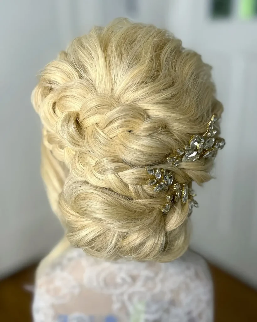Double Braided Updo