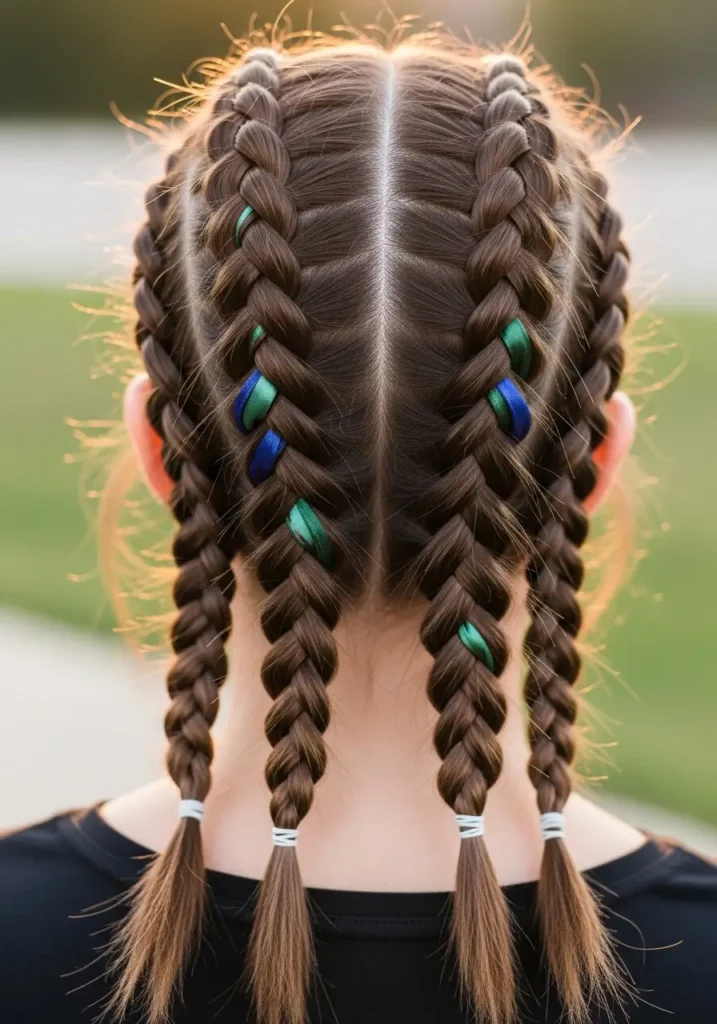 Double Dutch Braids with a Twist