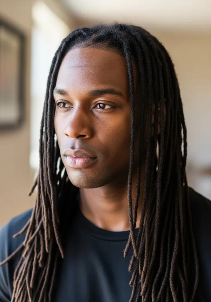 Dreadlocks with a Clean Shave