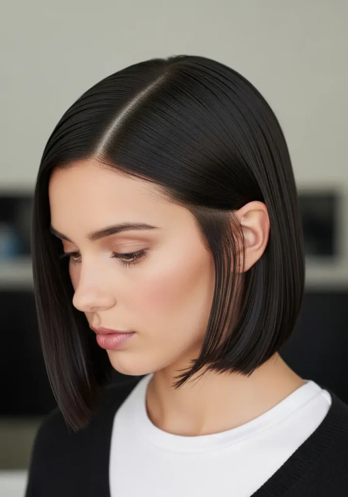 Ear-Length Sleek Cut